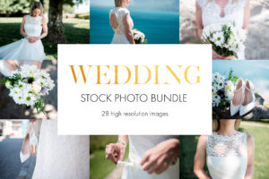 Wedding stock photo bundle