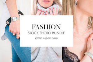 Fashion stock photo bundle